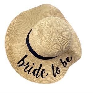Bride to Be Floppy Beach Hat
